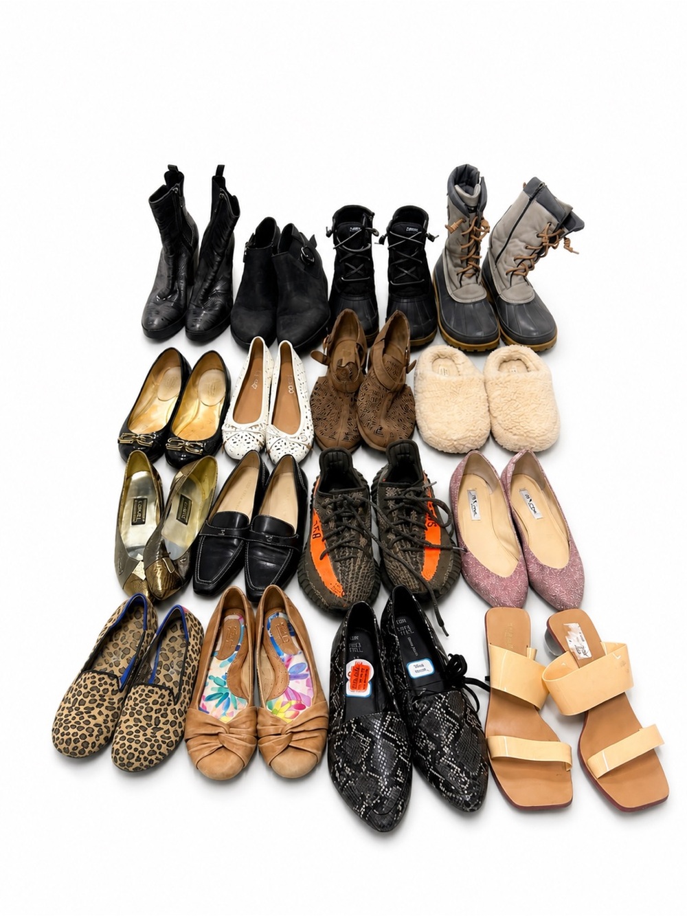 Yeezy, Coach, Madewell, Sperry Mixed Shoe Reseller Wholesale Bundle 16 Pairs NWT - Picture 2 of 7